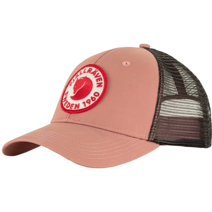Fjällräven 1960 Logo Långtradarkeps-dusty rose-L/XL - Baseball cap, kasket