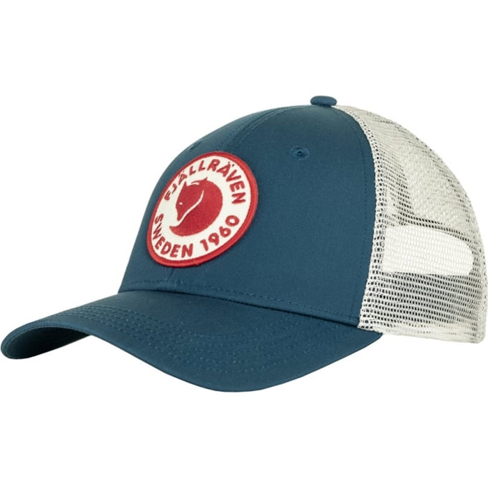 Fjällräven 1960 Logo Långtradarkeps-indigo blue-S/M - Baseball cap, kasket