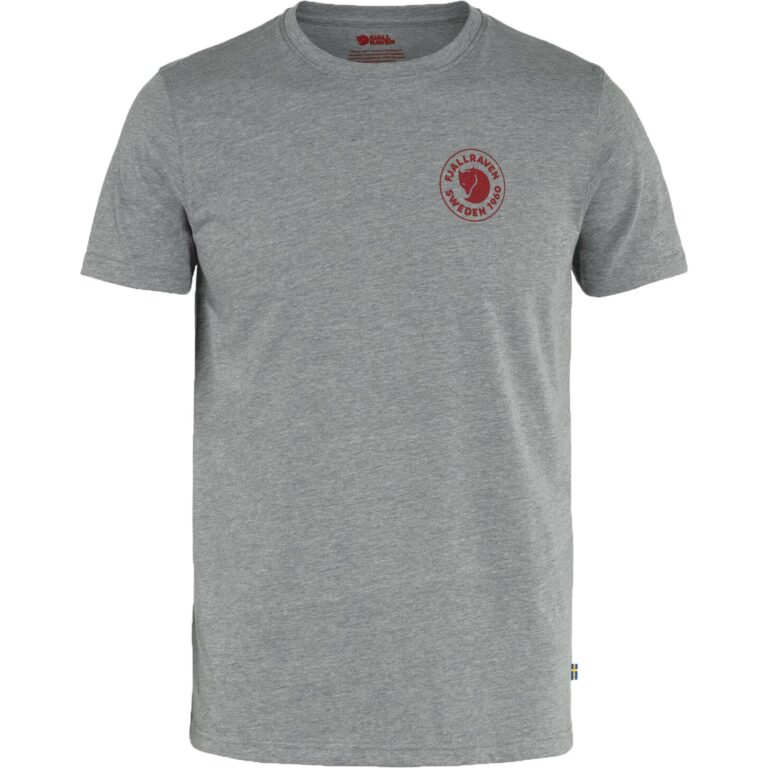 Fjällräven 1960 Logo T-Shirt Herre L Grå Korte ærmer
