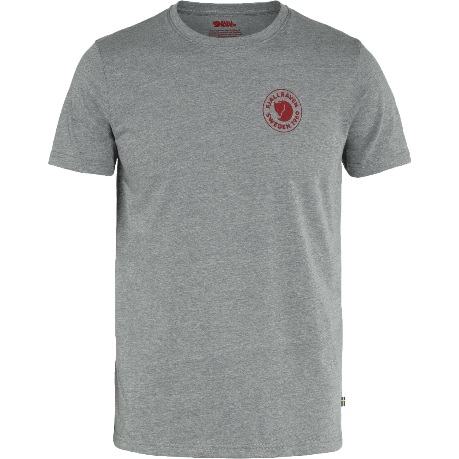 Fjällräven 1960 Logo T-Shirt Herre L Grå Korte ærmer