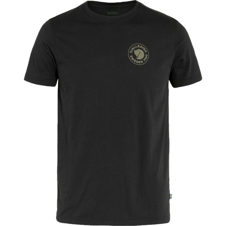 Fjällräven 1960 Logo T-Shirt Herre L Sort Korte ærmer