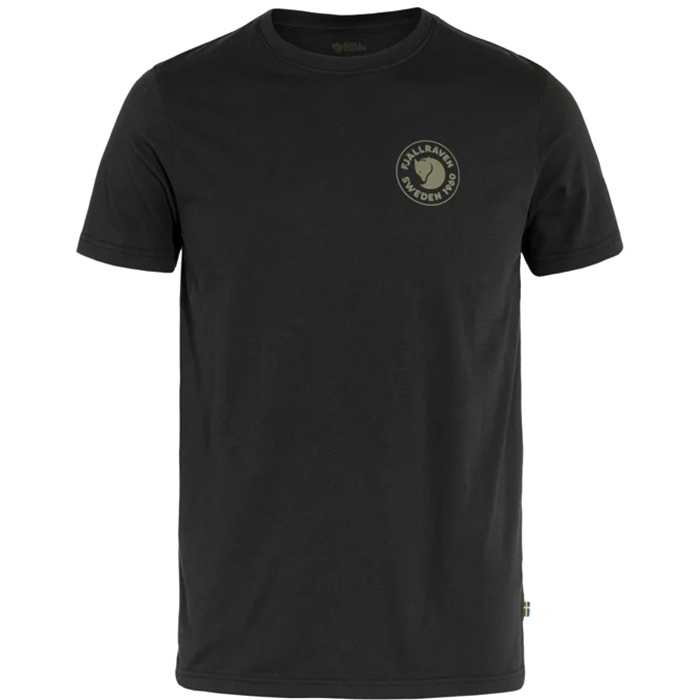 Fjällräven 1960 Logo T-Shirt Herre / Mænd-black-L - Skjorter