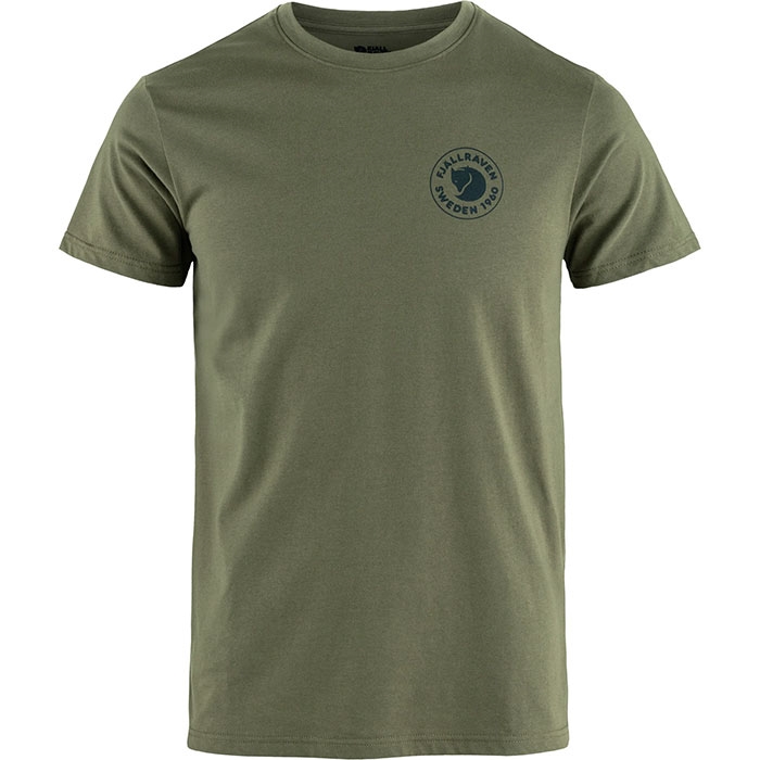 Fjällräven 1960 Logo T-Shirt Herre / Mænd-laurel green-L - T-Shirt, Polo-shirt