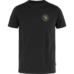 Fjällräven 1960 Logo T-Shirt Herre S Sort Korte ærmer