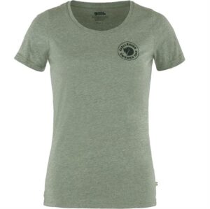 Fjällräven 1960 Logo T-Shirt Womens, Patina Green / Melange