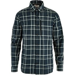 Fjällräven Abisko Hike Shirt LS Herre L Blå Skjorter