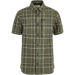 Fjällräven Abisko Hike Shirt SS Herre XXL Grøn Skjorter