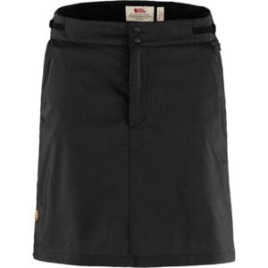 Fjällräven Abisko Hike Skort W-black-42 - Kjoler / nederdel