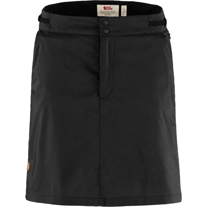 Fjällräven Abisko Hike Skort W-black-42 - Kjoler / nederdel