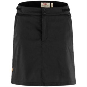 Fjällräven Abisko Hike Skort Womens, Black