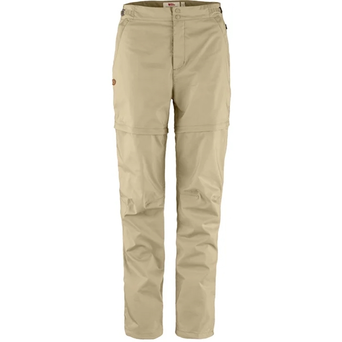 Fjällräven Abisko Hike Zip-Off Trousers Kvinder / Damer-fosil-36-regular - Fjällräven bukser dame