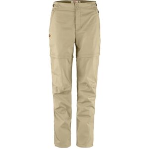 Fjällräven Abisko Hike Zip-Off Trousers Kvinder / Damer-fosil-46-regular - Fjällräven bukser dame
