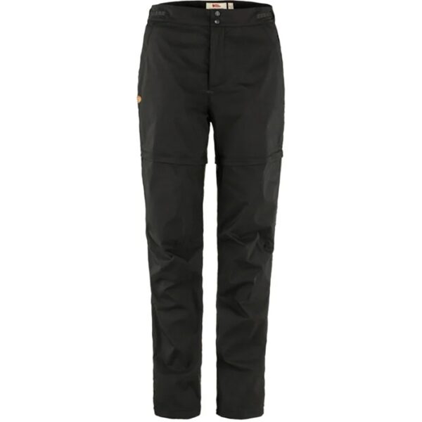 Fjällräven Abisko Hike Zip-Off Trousers Women-black-48-short - Fjällräven bukser dame