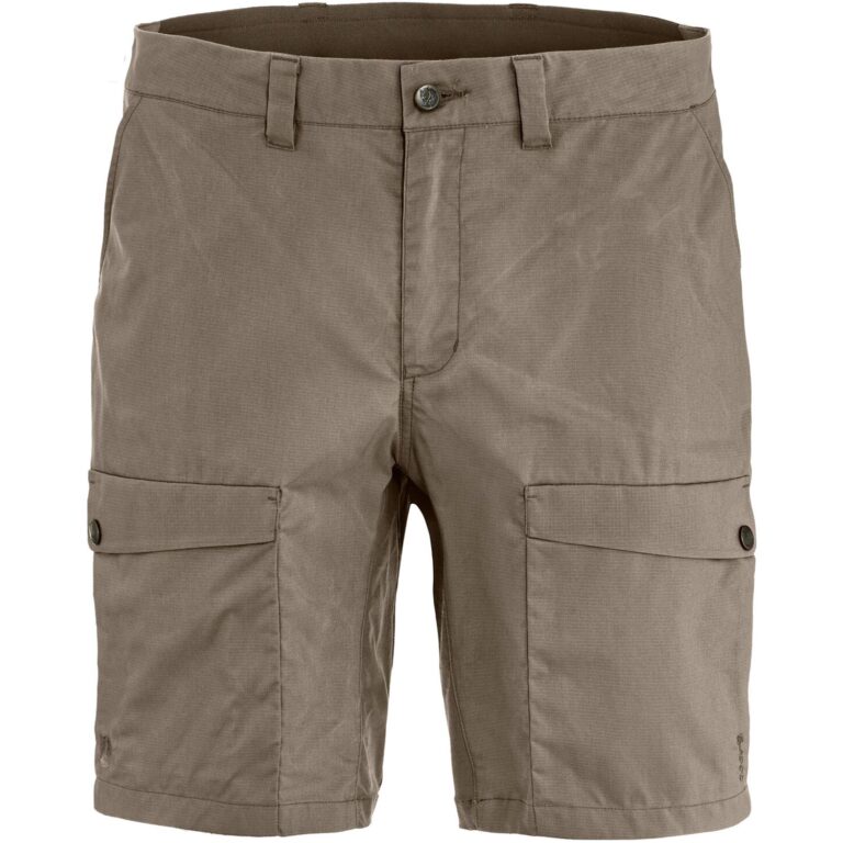 Fjällräven Abisko Hybrid Trail Shorts Herre 46 Brun Outdoor shorts