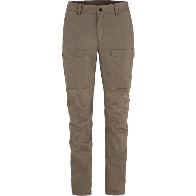 Fjällräven Abisko Hybrid Trail Trousers Dame 38 Brun Outdoor bukser