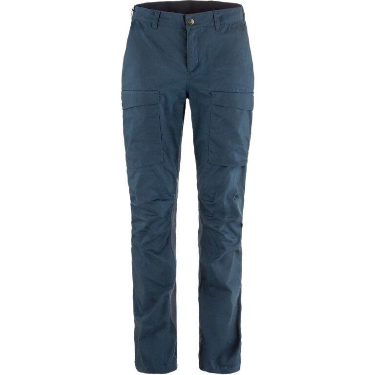 Fjällräven Abisko Hybrid Trail Trousers Dame 44 Blå Outdoor bukser