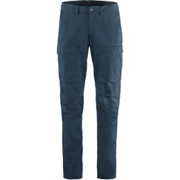 Fjällräven Abisko Hybrid Trail Trousers Herre 48 Blå Outdoor bukser