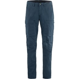 Fjällräven Abisko Hybrid Trail Trousers Herre 50/R Blå Outdoor bukser