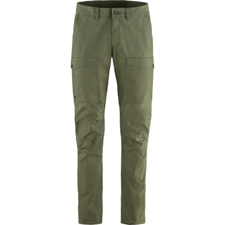 Fjällräven Abisko Hybrid Trail Trousers Herre 52 Grøn Outdoor bukser