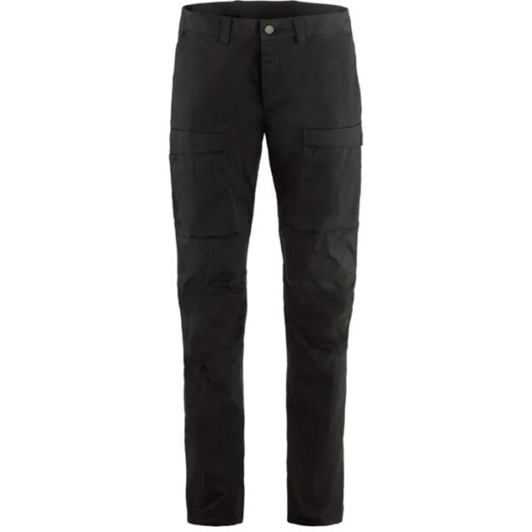 Fjällräven Abisko Hybrid Trail Trousers Herre / Mænd-black-48-long - Bukser