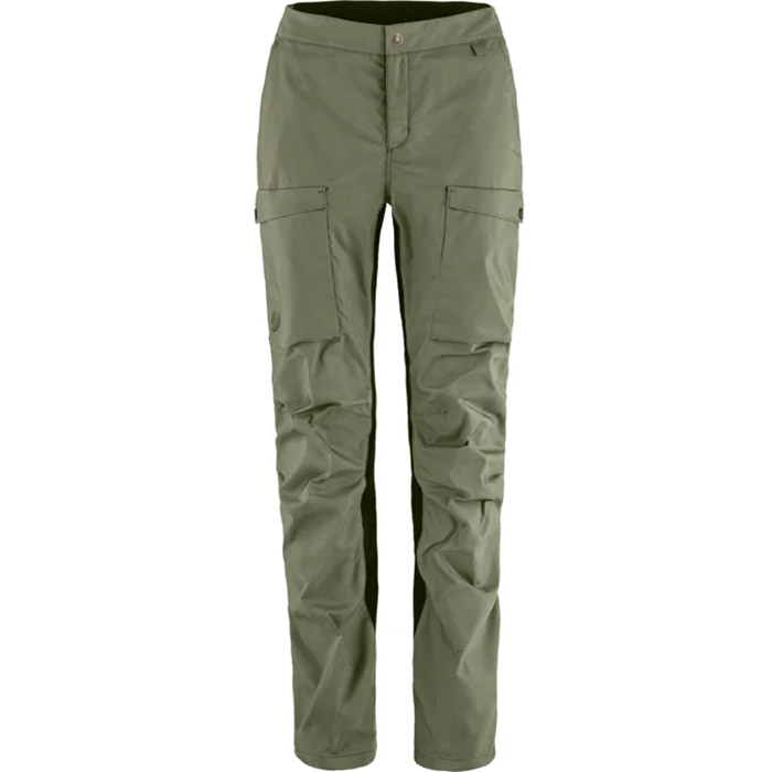 Fjällräven Abisko Hybrid Trail Trousers Kvinder / Damer-laurel green-36-regular - Fjällräven bukser dame