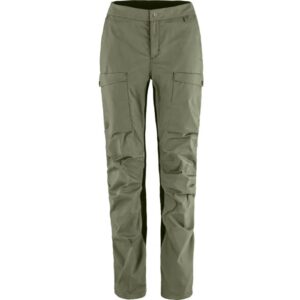 Fjällräven Abisko Hybrid Trail Trousers Kvinder / Damer-laurel green-44-regular - Fjällräven bukser dame