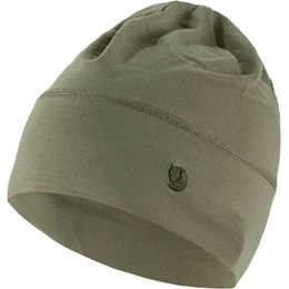 Fjällräven Abisko Lite Wool Beanie Unisex O/S Grøn Huer & pandebånd