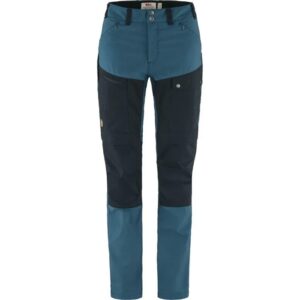 Fjällräven Abisko Midsummer Zip-Off Trousers Kvinder / Damer-indigo blue/dark navy-44 - Bukser