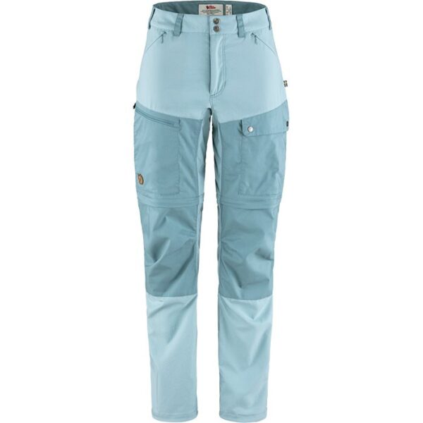 Fjällräven Abisko Midsummer Zip-Off Trousers Kvinder / Damer-mineral Blå / clay Blå-42 - Bukser