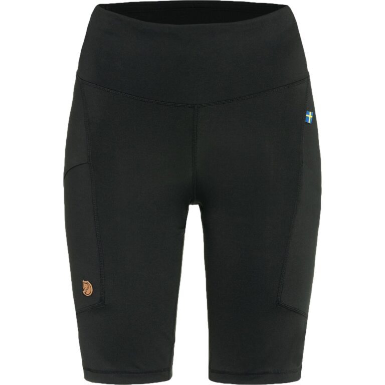 Fjällräven Abisko Short Tights Dame XS Sort Outdoor shorts