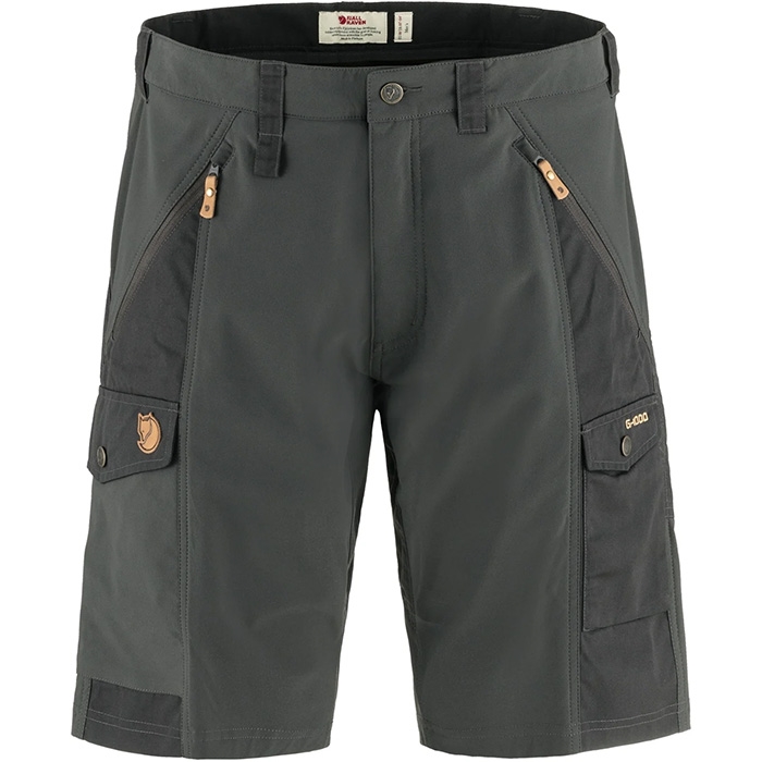 Fjällräven Abisko Shorts Herre / Mænd-dark grey-46 - Shorts