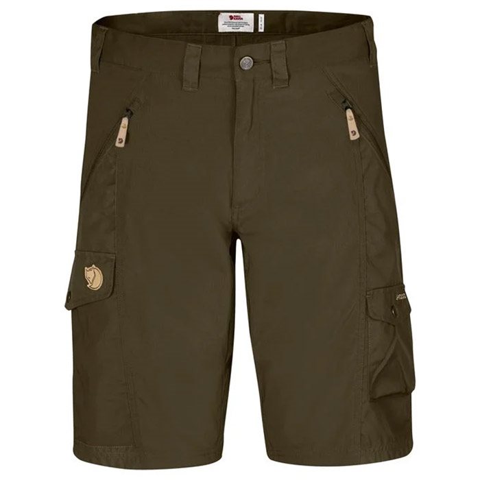 Fjällräven Abisko Shorts Men, dark olive-44