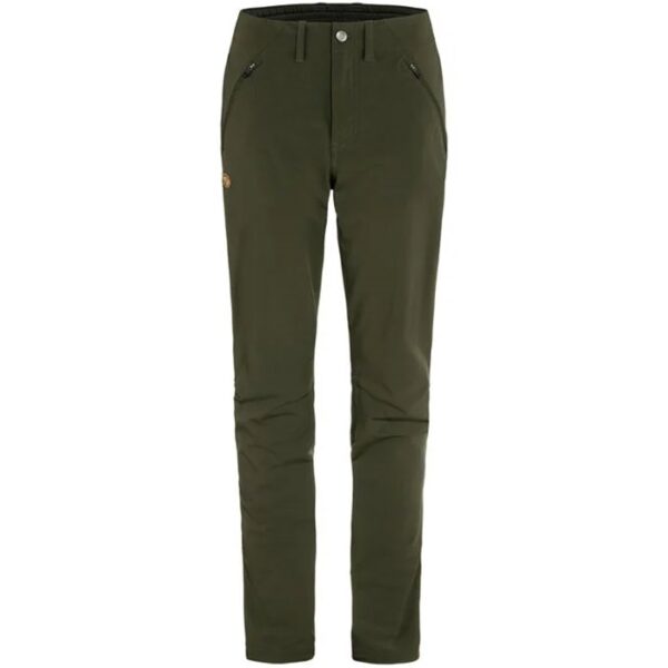 Fjällräven Abisko Trail Stretch Trousers Woman-deep forest-40-regular - Bukser