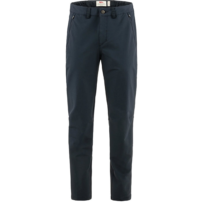 Fjällräven Abisko Winter Stretch Trousers Herre / Mænd-dark navy-48-short - Bukser