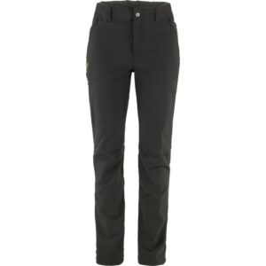 Fjällräven Abisko Winter Stretch Trousers Kvinder / Damer-black-46-short - Bukser
