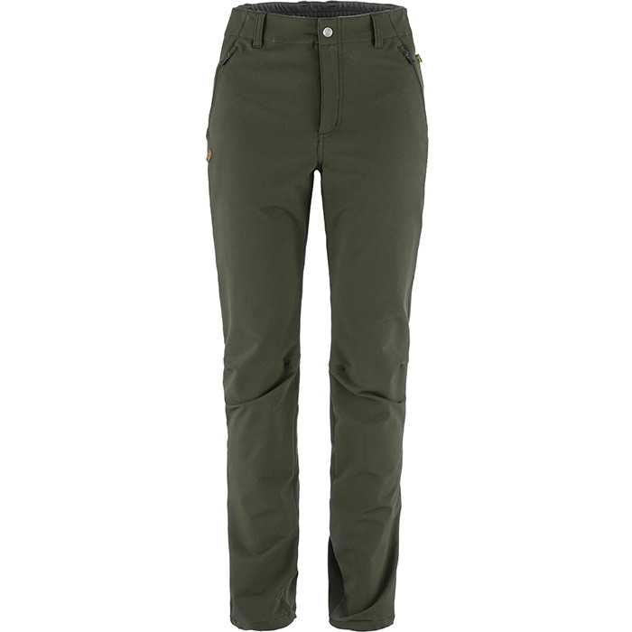 Fjällräven Abisko Winter Stretch Trousers Kvinder / Damer-deep forest-46-short - Bukser