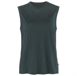 Fjällräven Abisko Wool Tank Top Womens, Dark Navy