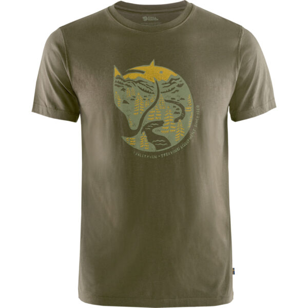 Fjällräven Arctic Fox T-Shirt M Dark Olive XXL
