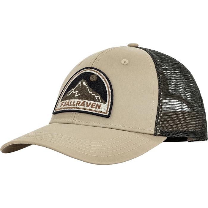 Fjällräven Badge Låndtradarkeps-fossil-S/M - Baseball cap, kasket