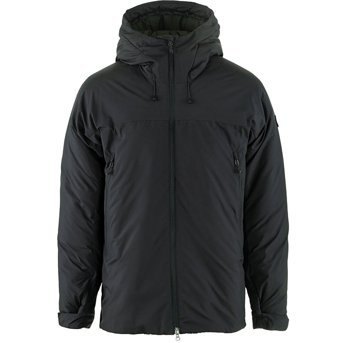 Fjällräven Bergtagen 130 Insulation Jacket Herre / Mænd-black / deep forest-2XL - Vinterjakker