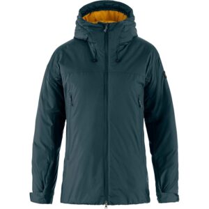 Fjällräven Bergtagen 130 Insulation Jacket Kvinder / Damer-mountain blue/mustard yellow-L - Vinterjakker