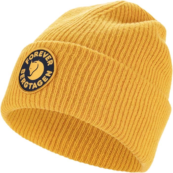Fjällräven Bergtagen Forever Wool Beanie-mustard yellow - Hue