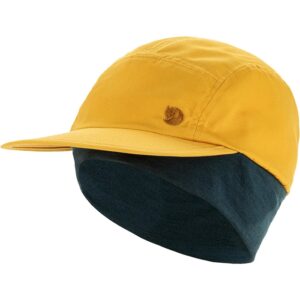 Fjällräven Bergtagen Mountain Cap-mustard yellow / dark navy-L/XL - Vinterhue, vinterkasket
