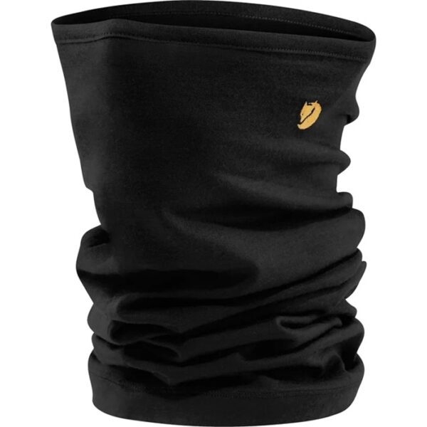 Fjällräven Bergtagen Neck Gaiter halsedisse 100% uld-Sort - Buff og lign.