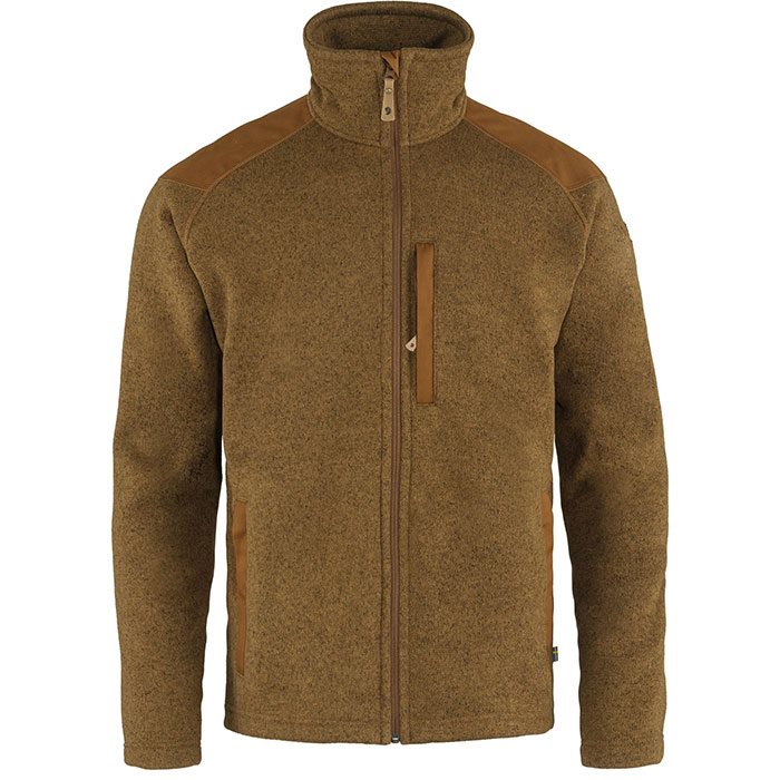 Fjällräven Buck Fleece jakke-chestnut-L - Fleecejakker