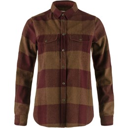 Fjällräven Canada Shirt Dame M Brun Skjorter