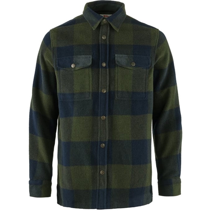 Fjällräven Canada shirt-deep forest / dark navy-M - Skjorter