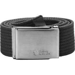 Fjällräven Canvas Belt Unisex O/S Grå/Sort Bælter, seler & knæpuder