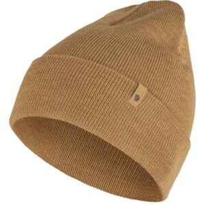 Fjällräven Classic Knit Hat merinould-Grønwheat Brun - Hue