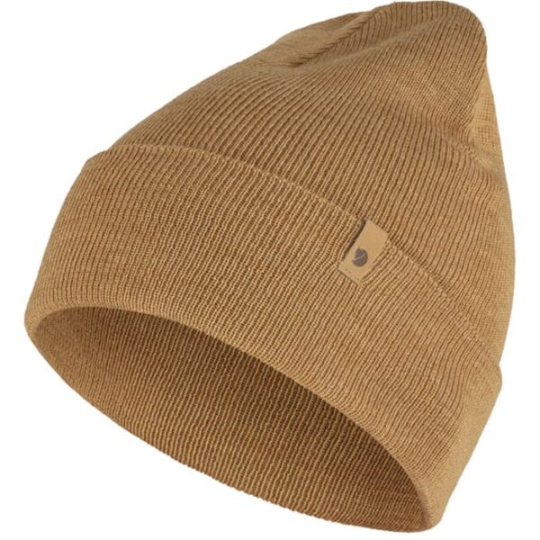 Fjällräven Classic Knit Hat merinould-Grønwheat Brun - Hue